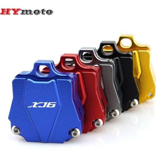 High Quality Motorcycle CNC Aluminum Accessories For Yamaha XJ6 XJ 6 Key Case Cover Shell Cap Protection (Key Without Chip)
