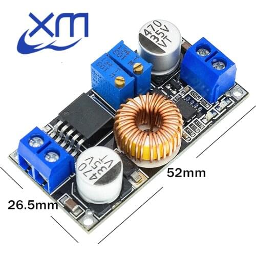 10pcs 5A DC-DC CC CV Lithium Battery Step down Charging Board Led Power Converter Charger Step Down Module original (hei) XL4015