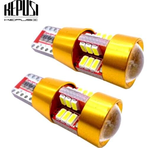 2X Canbus LED Car Light T10 194 168 W5W 27 LED Parking Lights Sidelight No Error For honda accord civic2008 jazz city fit white