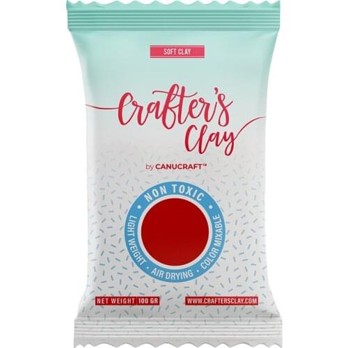 40 Bags Multi Clay Canucraft Crafters Air Dry Flower Color Clay Super Light Clay Specially For Hand Made Flowers