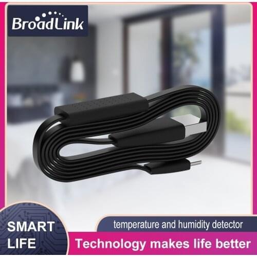 Broadlink HTS2 Sesnor Accessory USB Cable Temperature And Humidity Detector Work With Broadlink Rm4 Pro / Rm4 Mini Universa