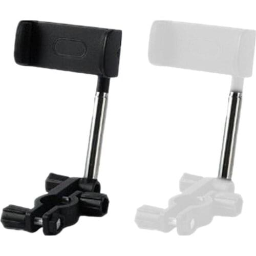 360 Degrees Car Rearview Mirror Mount Phone Holder For iPhone 12 GPS Seat Smartphone Car Phone Holder Stand Adjustable Support