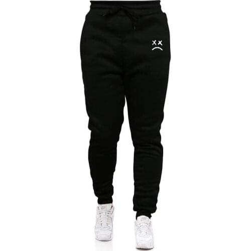 Autumn and Winter New Jogging Pants Mens Cotton Soft Fit Jogging Pants Trousers Sports Training Pants Casual Pants