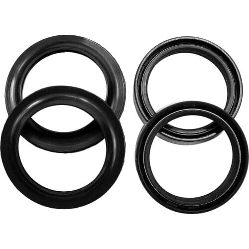 43X55X11 43 55 Motorcycle Front Fork Damper Oil Seal and Dust Seal For Yamaha YZF-R1 2002-2008 YZF-R6 1999-2010