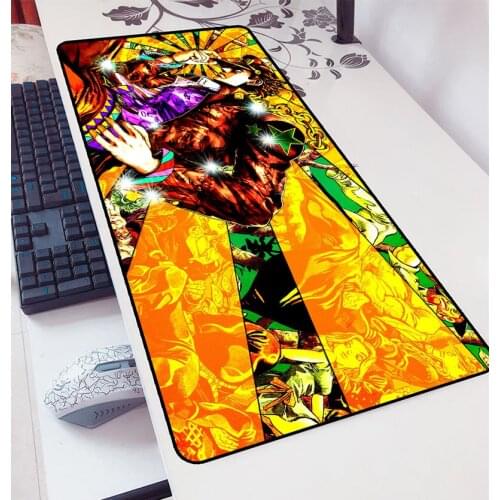 Anime Jojo Mouse Pad Large Computer Mause Pad 800x300mm Mousepad Gamer Keyboard Mause Carpet Desk Mat PC Game Mouse Pad