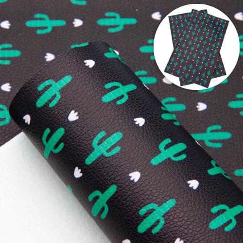 David accessories 20*33cm Litchi Cactus Faux Leather Sheets in Crafts Synthetic Leather for Bows DIY Handmade Materials,1Yc11253