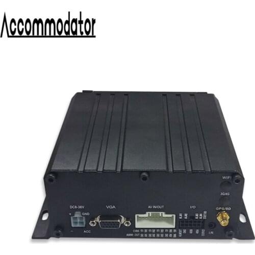 MDVR AHD 1080P HDD SD Card 4 Channels GPS Mobile DVR for Vehicle Car Trailer Truck Taxi School Bus