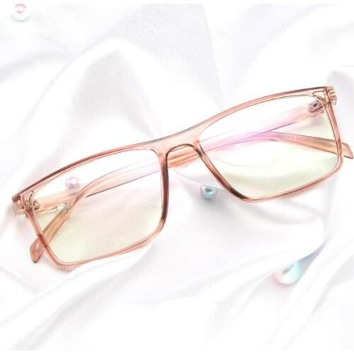 Fashion Retro Art Glasses Women & Men Optical Eyewear Rectangle Spectacles Korean Eyeglasses