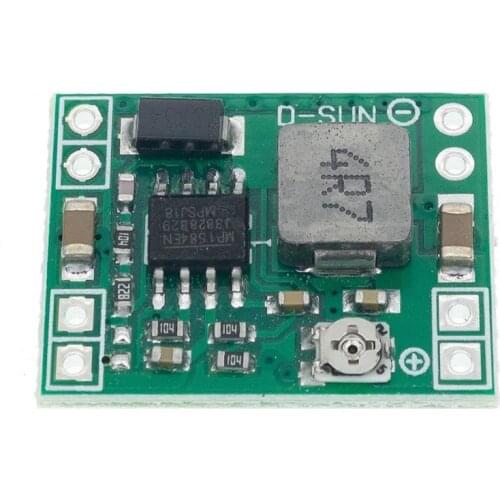 MP1584EN 3A Ultra-Small Size DC-DC Step Down Supply Module Adjustable power step-down descending output module 24V 12V 9V 5V 3V