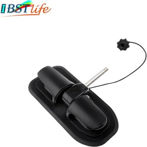 Black Oar Lock Patch Anchor Holder Replacement for Rowing Inflatable Boat Kayak Raft Dinghy Tie off Patch Wheel Accessories