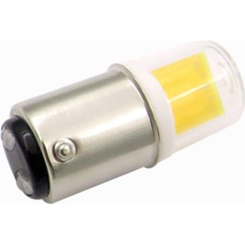 New BA15D light led Bulb 3W 110V 220V AC 300 Lumens Small size high brightness lamp Warm white for Chandelier sewing machine