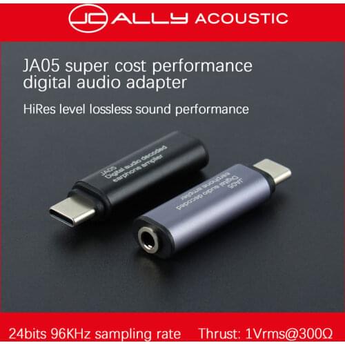 New Adapter For Xiaomi Huawei Samsung Type-c to 3.5mm sound card Hifi DAC Decoding chip