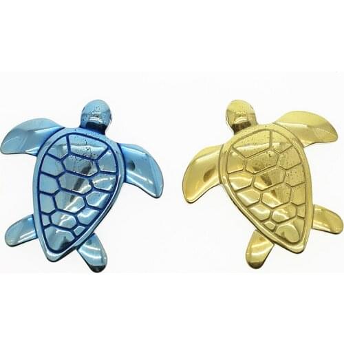 New Natural Stone Hematite Tortoise Charms Pendant for Woman Men Bracelets Bangles Necklaces DIY Fashion Jewel Making