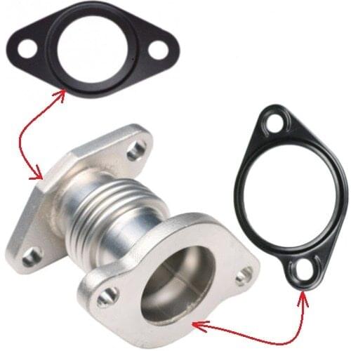 EGR RETURN PIPE (TWO with GASKETS) FOR FIAT DUCATO III 2.3JTD EURO5 2012-AFTER 5801385944