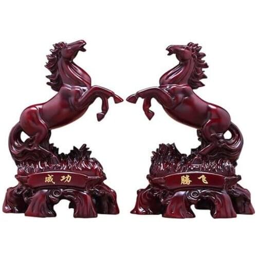 Horse Horse ornament Achieve immediate victory Home living room wine cabinet decoration Successful Tengfei Office