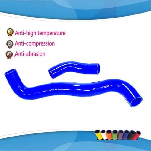 Blue For TOYOTA Mark X Rize REIZ GR V6 2004-2009 Radiator Silicone Hose