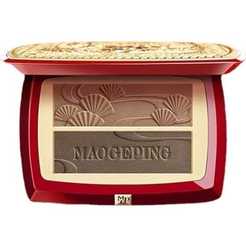 TTNew Maogeping Imperial Eyebrow Shadow Yunsong Yuandai Two-Color EyebrowColor WheelNatural Discoloration Resistant Official