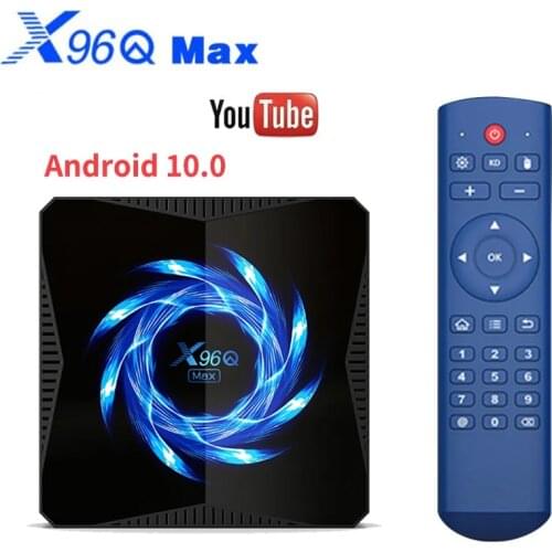 X96Q MAX Android 10 tv box H616 Quad Core ARM Cortex A53 android smart tv box android TV PK X96 MAX H96 MAX H96 MINI X96