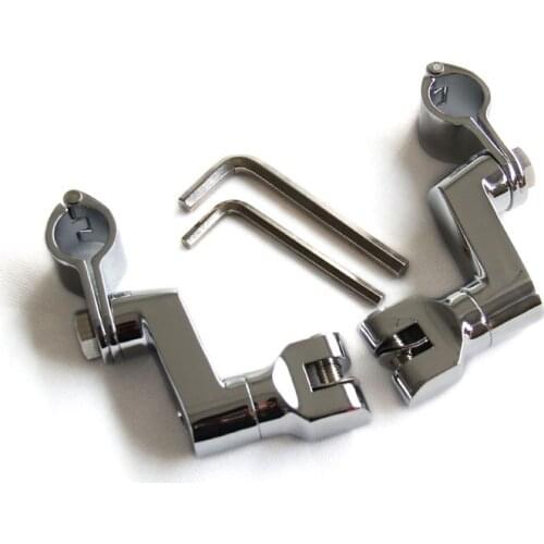 Universal Front Foot Rest FootPeg For Honda Goldwing GL1800 2001-2012 For Harley-Davidson Sportster Kawasaki Ninja 250R 600R