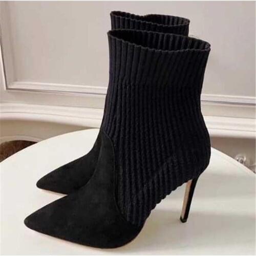 2019 new ayemiland woman Pure color Fashion sexy Fine heel shallow mouth high-heeled shoes