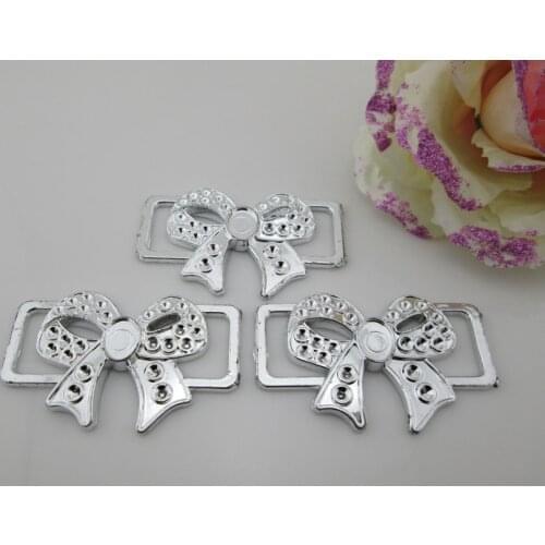 AB83 16mm)20pcs Fashion Flower Acrylic Swimming Bikini Buckle