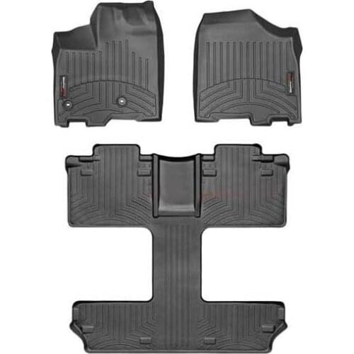 For Toyota Sienna 7 Seat Floor 3D Mat Carpet
