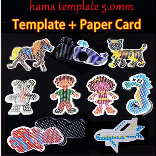 Perler Beads 5mm Hama Bead Children Educational Jigsaw Puzzle Toys DIY Gift Food Grade EVA Fuse Beads