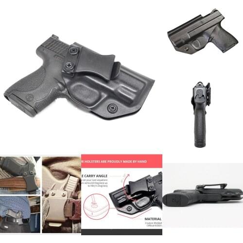 Concealment IWB KYDEX Holster For Smith & Wesson M&P Shield & Shield Compact 2.0 9MM .40 Inside The Waistband Concealed Carry