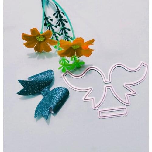 Lady, headdress. bow Metal Cutting Dies for DIY Scrapbooking Album Paper Cards Decorative Crafts Embossing Die Cuts