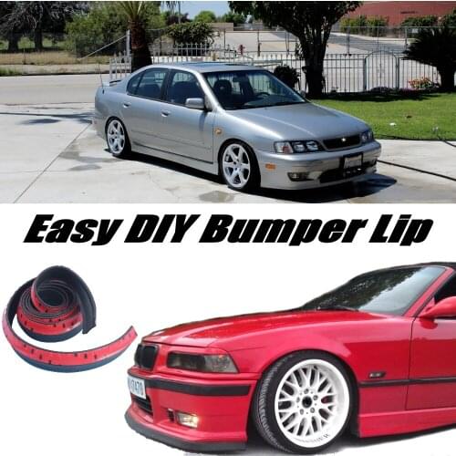 NOVOVISU For Infiniti G Series G20 G35 V35 G25 G37 Q40 Q60 Bumper Lip / Front Spoiler Deflector For Car Tuning / Body Kit