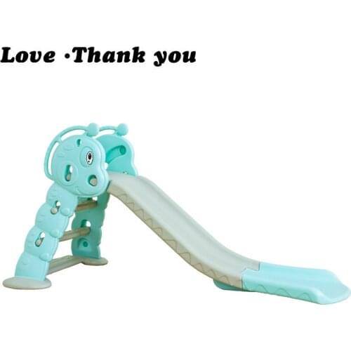 Children slide Childrens home indoor birthday toys with widening, lengthening, thickening and folding a small slide