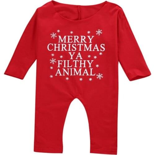 Newborn Kids Baby Boy Girl Infant Cotton Big O-Neck Romper Jumpsuit Clothes Outfit Size 0-24M