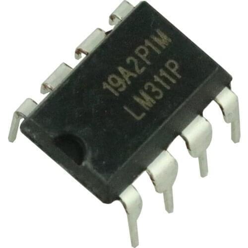 10PCS LM311P LM311 DIP8 DIP DIFFERENTIAL COMPARATORS WITH STROBES new original