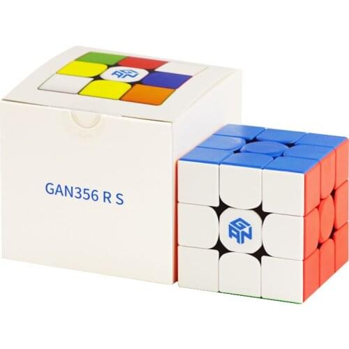 GAN 356 RS 3x3x3 Magic Cube Upgraded Edition Puzzle Professional Game Toy Smooth Speed Stable Cubo Magico 56mm Children’s Gift