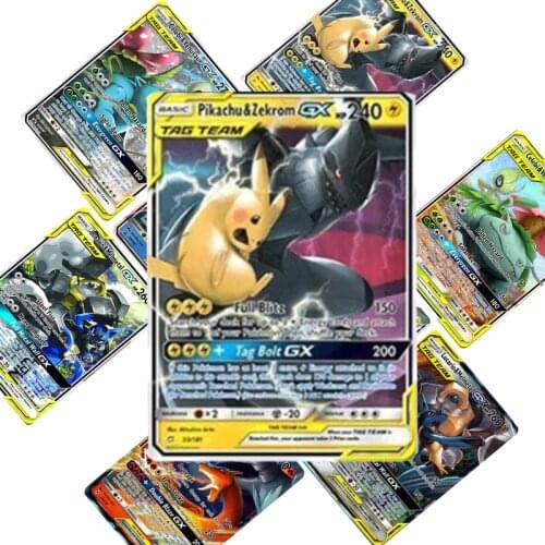 200 PCS Pokemon TAG TEAM Card Lot Featuring 80tag team 20mega 20 ultra beast Gx