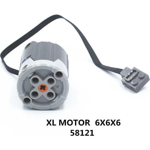 MOC Technic Parts 1pcs Power Functions XL MOTOR 6X6X6 compatible with lego For boys toy (58121)