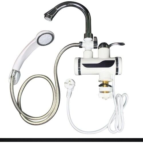 Instant Tankless Electric Hot Water Heater Faucet Kitchen Instant Heating Tap EU plug