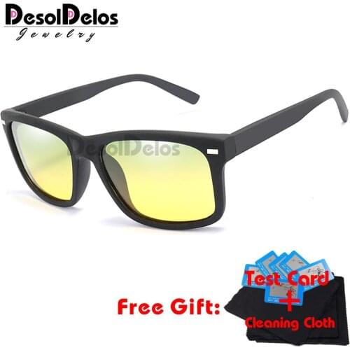 Men Glasses Drivers Night Vision Goggles Anti-Glare glasses Women Polarized Driving Sunglasses Day Night gafas oculos de sol