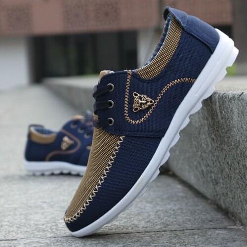 Large Size 48 Mens Casual Shoes Fashion Leopard-Print Loafers lLace-Up Canvas Shoes Mens Flat Driving Shoes Non-Slip Sneakers
