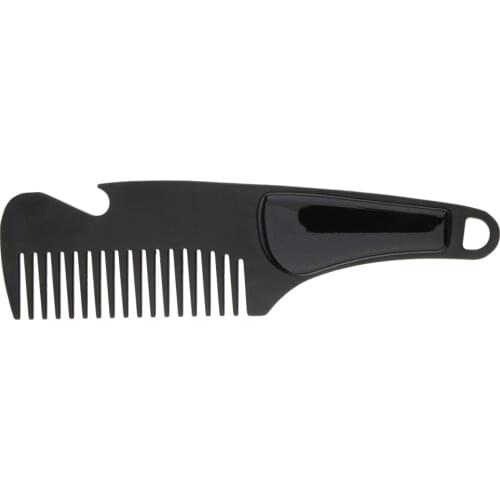 Stainless Steel Comb Small Pocket Comb Mini Anti-static Beard Mustache Comb for Shaving,Shaping Grooming Beard Mustache