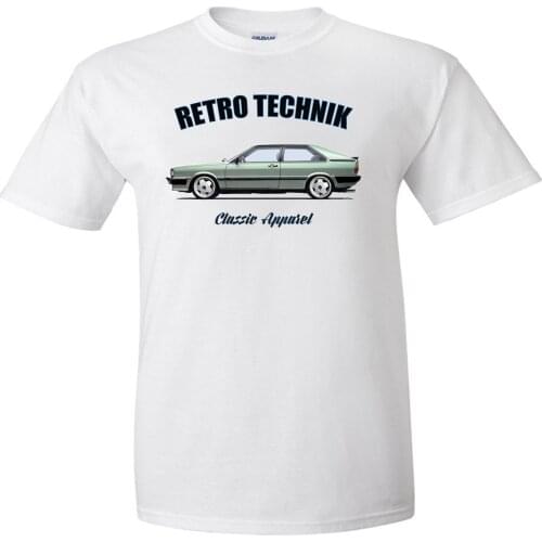 Simple Cotton T-Shirt German Classic Car Fans Coupe Gt T-Shirt. Retro Technik. Classic Car. Modified. 80. Not Quattro.T Shirt