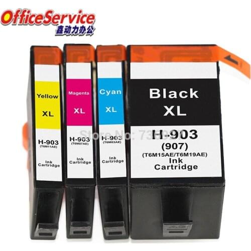 Compatible Ink Cartridge For HP 903 HP903XL HP907, suit for OfficeJet Pro 6950 6960 6970 6965 6966 6968 printer