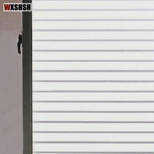 Louver Glass FIilm Static Cling UV-Proof Pivacy Protection Heat Control Drop-Shipping Removable Tint Film For Home Office Store