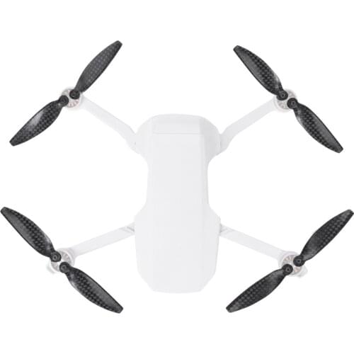 Sunnylife 4726F Carbon Fiber Propellers for Mini 2 Lower Noise Lightweight Black Propellers with Screws for DJI Mini SE Drone