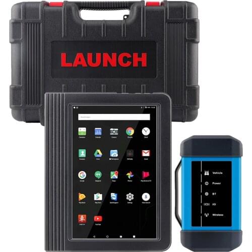 LAUNCH X431 V+ OBD2 Scanner for Heavy Duty Diesel Truck ABS SRS TPMS DPF Regen Diagnostic Scan Tool with Android Tablet