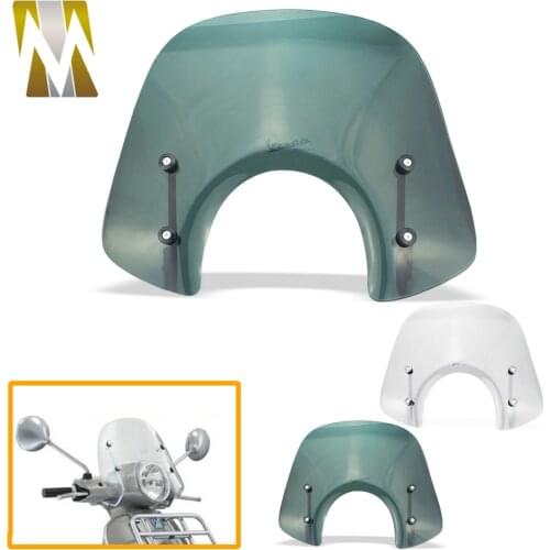 For Piaggio Vespa GTS 300 Motorbike Windshield Air Deflector Scooter Accessories for Vespa GTS 125 250 Motorcycle Windscreen