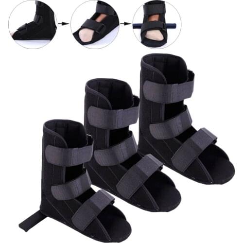 1PCS Black Adjustable Kids AFO Drop Foot Splint Baby Ankle Foot Brace Night Splint Toddler Strephenopodia