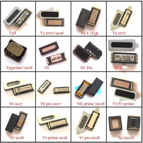 2pcs/lot New earpiece receiver speaker earphone for Huawei Y3 Y3II Y5 Y5II Y6 Y7 Y9 2 pro prime 2016 2017 2018