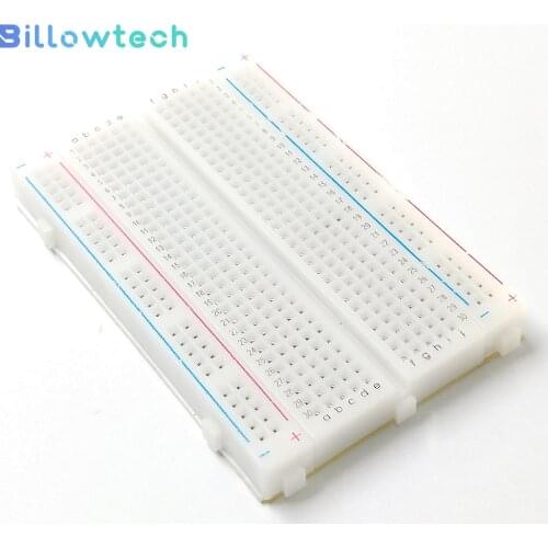 400 holes/tie points Breadboard Solderless Prototype PCB Board 400 Pin for Arduino Raspberry Pi
