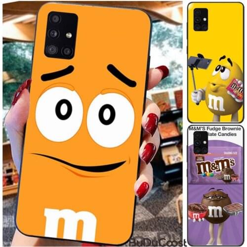 M&Ms Chocolate Nutella Bottle Mobile Phone Case For For Samsung Galaxy A10 A20 A30 A40 A50 70 A10S 20S A2 Core C8 A30S A50S A31